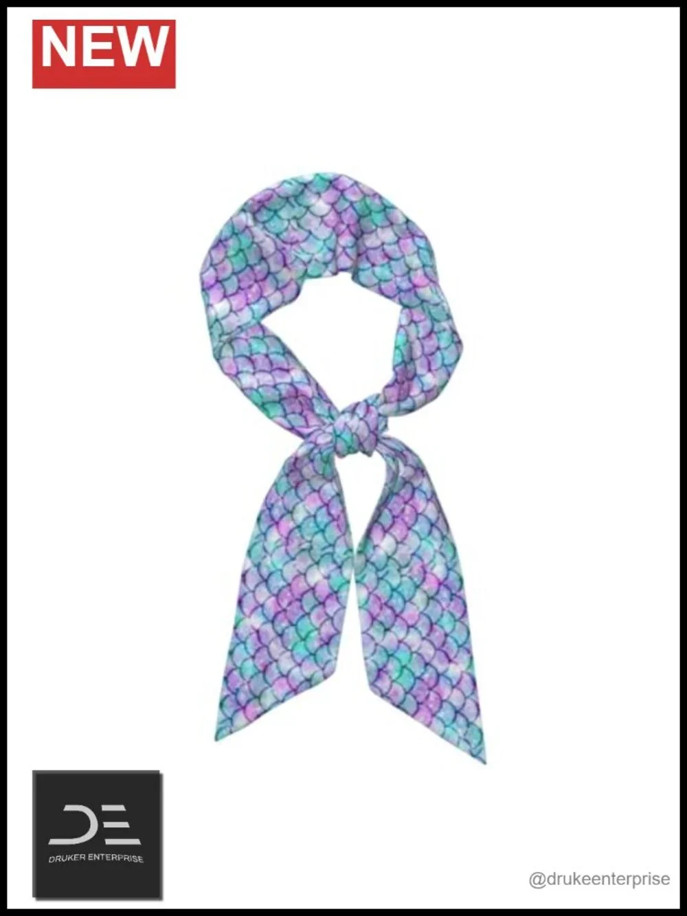 Lightweight Fashion Silk Satin Scarf for Women Neck Scarf
